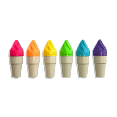 Ooly Sweet Scoops Scented Neon Highlighters - Set of 6
