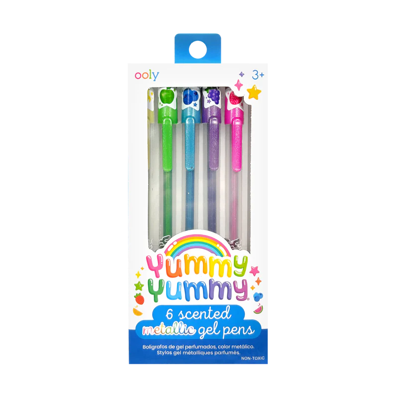 Load image into Gallery viewer, Ooly Yummy Yummy Scented Gel Pens - Metallic (6 Set)
