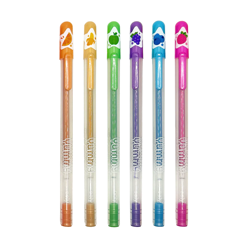 Load image into Gallery viewer, Ooly Yummy Yummy Scented Gel Pens - Metallic (6 Set)
