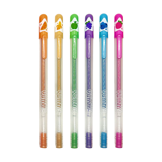 Ooly Yummy Yummy Scented Gel Pens - Metallic (6 Set)