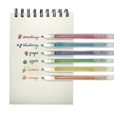 Ooly Yummy Yummy Scented Gel Pens - Metallic (6 Set)