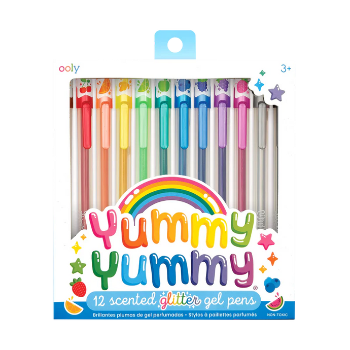 Ooly Yummy Yummy Scented Glitter Gel Pens (12 Set)