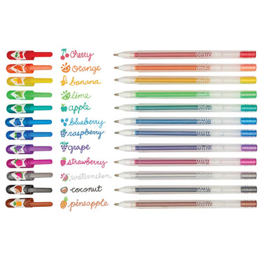 Ooly Yummy Yummy Scented Glitter Gel Pens (12 Set)