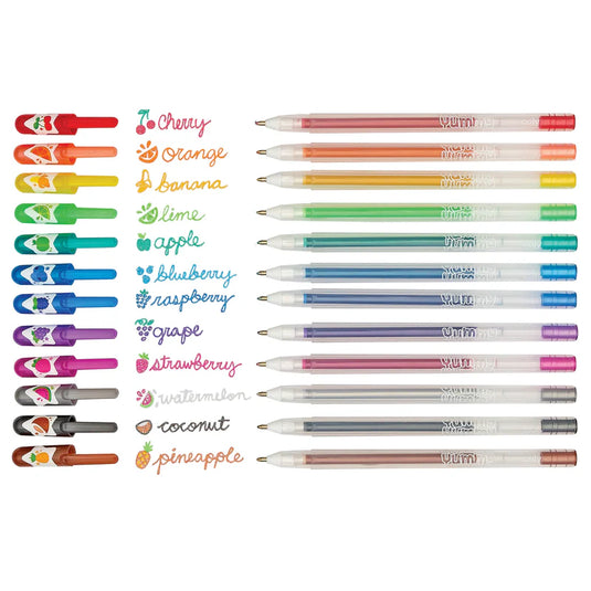 Ooly Yummy Yummy Scented Glitter Gel Pens (12 Set)