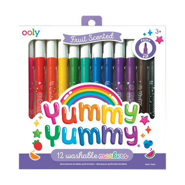 Yummy Yummy Scented Markers (12 Set)