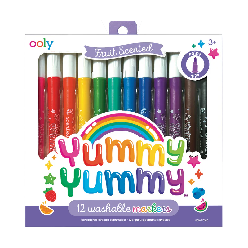 Load image into Gallery viewer, Yummy Yummy Scented Markers (12 Set)
