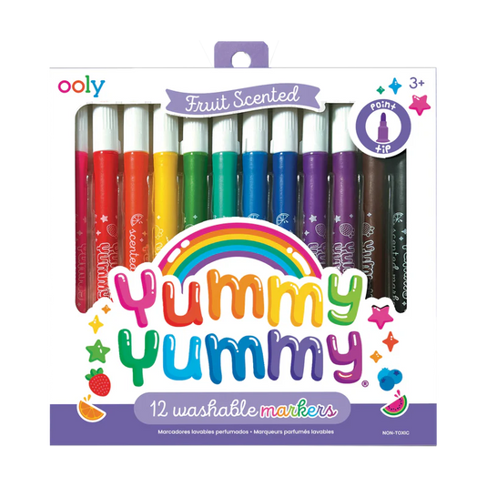 Yummy Yummy Scented Markers (12 Set)