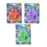 Three packages of Funkee Monkee toys in different colors on a white background