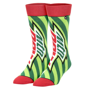 Odd Sox Just Dew It Men's Crew Socks Size L