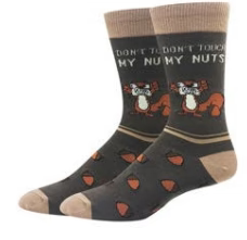 Don't Touch My Nuts Socks