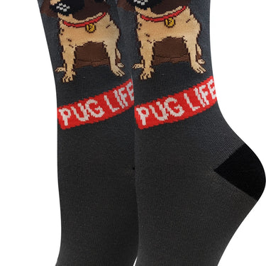 Ladies Pug Life Socks