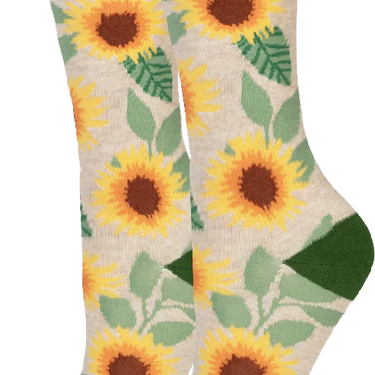 Sunflower Socks (Oatmeal)