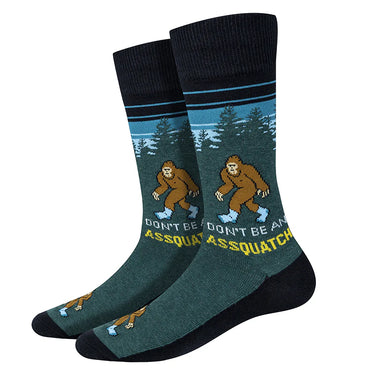 Don't Be An Assquatch Socks