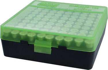 MTM Ammo Box 100 Round Flip-Top 9mm 380 ACP