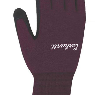 Carhartt Women's All Purpose Nitrile Grip Glove (Deep Wine) Size M