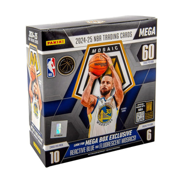 NBA 2025 Panini Mosaic Basketball Mega Box | 6 Packs