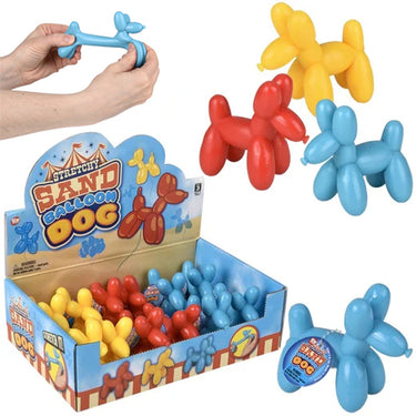3.5" Stretchy And Sand Balloon Dog