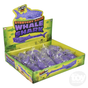 7" Stretchy Sand Whale Shark