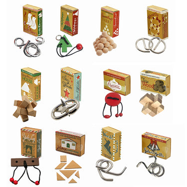 Holiday Matchbox Puzzles (Sold Separately)
