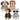 18" Cross Cut Assortment (Sold Separately)
