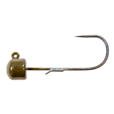 Z-Man Fishing Power Finesse ShroomZ™ 1/5oz Jig 3-Pack (Green Pumpkin)