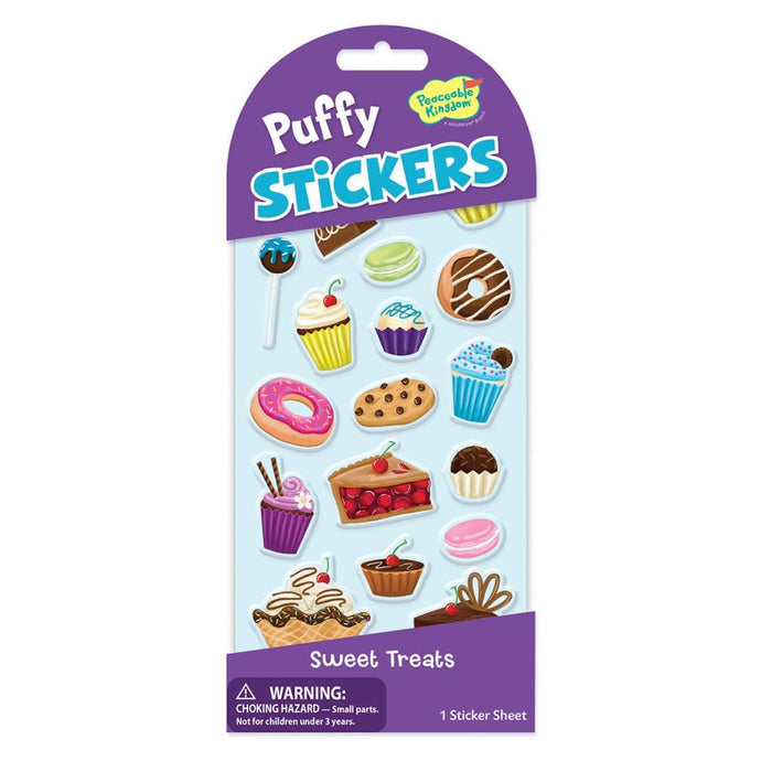 Sweet Treats Puffy Stickers