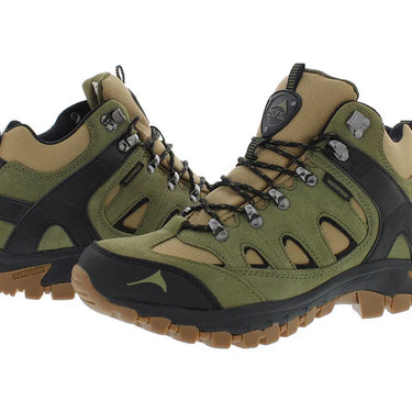 Pacific Mountain Men's Elysian Mid Boot (Olive/Dark Khaki) Size 10 1/2