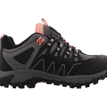 Pacific Mountain Women's Dutton Low (Charcoal/Coral) Size 9 1/2