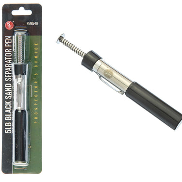 5 LB Magnetic Water Resistant Black Sand Pocket Separator Pen With Pocket Clip