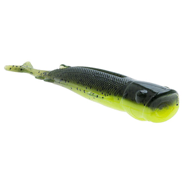 Z-Man Fishing 4" Pop ShadZ™ 3-Pack (Watermelon/Chartreuse)