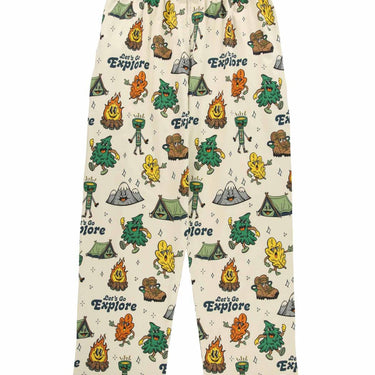 Lazy One Men's PJ Pants (Vintage Camping) Size XL