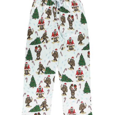 Lazy One Men's PJ Pants (Christmas Bigfoot) Size L