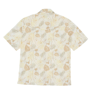 Wrangler All Terrain Gear Men's Clean Snap Shirt (Jet Stream Floral) Size L