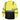 Pyramex RLTS3110B Type R Class 3 Black Bottom Moisture Wicking Safety Shirt (Hi-Vis Yellow) Size 4XL