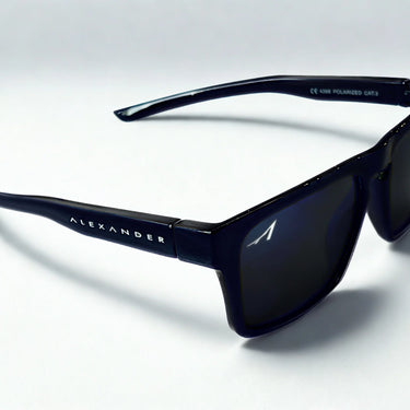 Alexander Premium Sport Polarized Sunglasses (Jet Black)