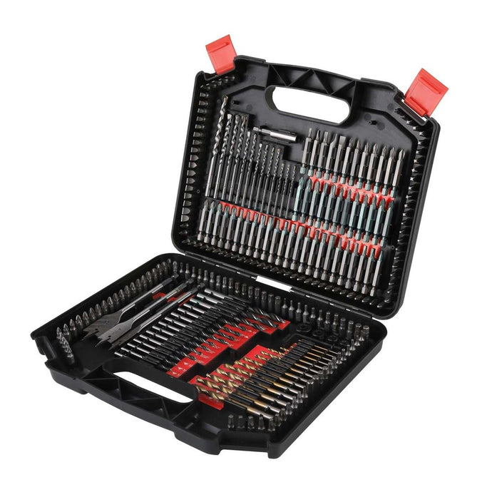 Ace High Speed Steel Drill and Driver Bit Set 253 pc