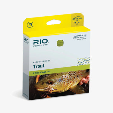Rio Mainstream Trout Float Line Size 6 (Lemon Green)