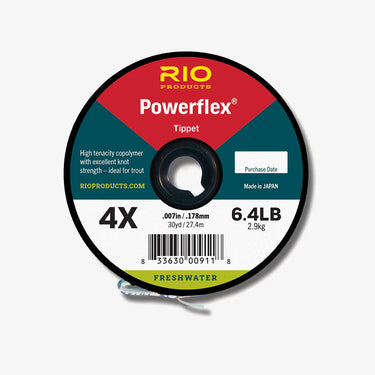 Rio Powerflex Tippet 4X 6.4# 30yd