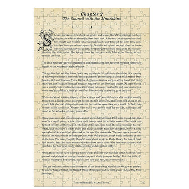 The Wonderful Wizard Of Oz 252 Piece Double-Sided Puzzle