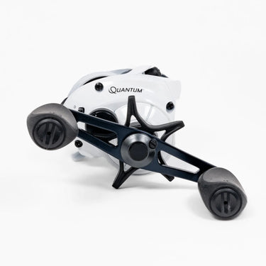 Zebco Quantum Accurist 100SZ Baitcast Reel - White - Left-Hand