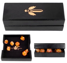 Role 4 Initiative Faux Leather Dice Box Rolling Tray Paladin