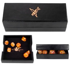 Dice Box Roler Role 4 Initiative Faux Leather Dice Box Rolling Tray Ranger – The ...