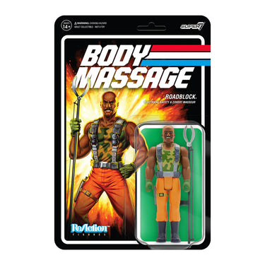 G.I. Joe Roadblock Body Massage PSA ReAction
