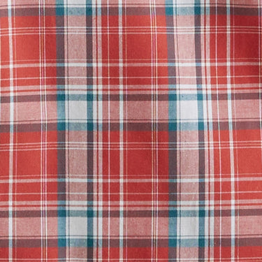 Wrangler Men's Retro Core Plaid Snap Shirt (Red) Size M