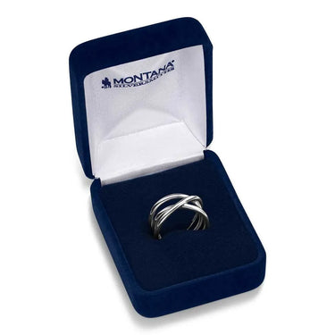 Montana Silversmiths Wrapped in Silver Ring