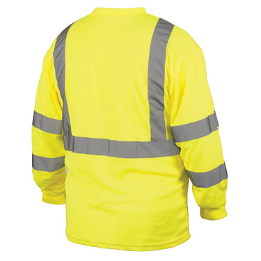 Pyramex RLTS31 Series Reflective T-Shirt (Hi-Vis Lime) Size XL