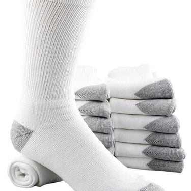 Railroad Men's Baker's Dozen Crew Socks Size 10-13