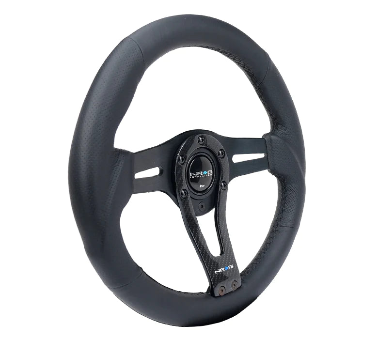 Load image into Gallery viewer, CARBON FIBER STEEERING WHEEL CARBON CENTER SPOKE
