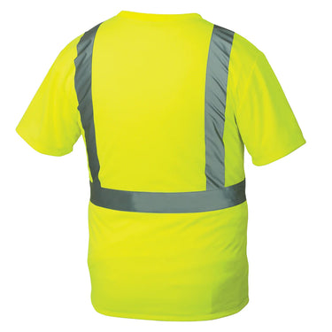 Pyramex RTS21 Series Reflective T-Shirt (Hi-Vis Lime) Size XXL