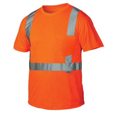 Pyramex RTS21 Series Reflective T-Shirt (Hi-Vis Orange) Size 3XL
